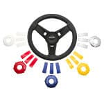 Gussi Italia&reg; Giazza Black Steering Wheel For All EZGO TXT / RXV Models