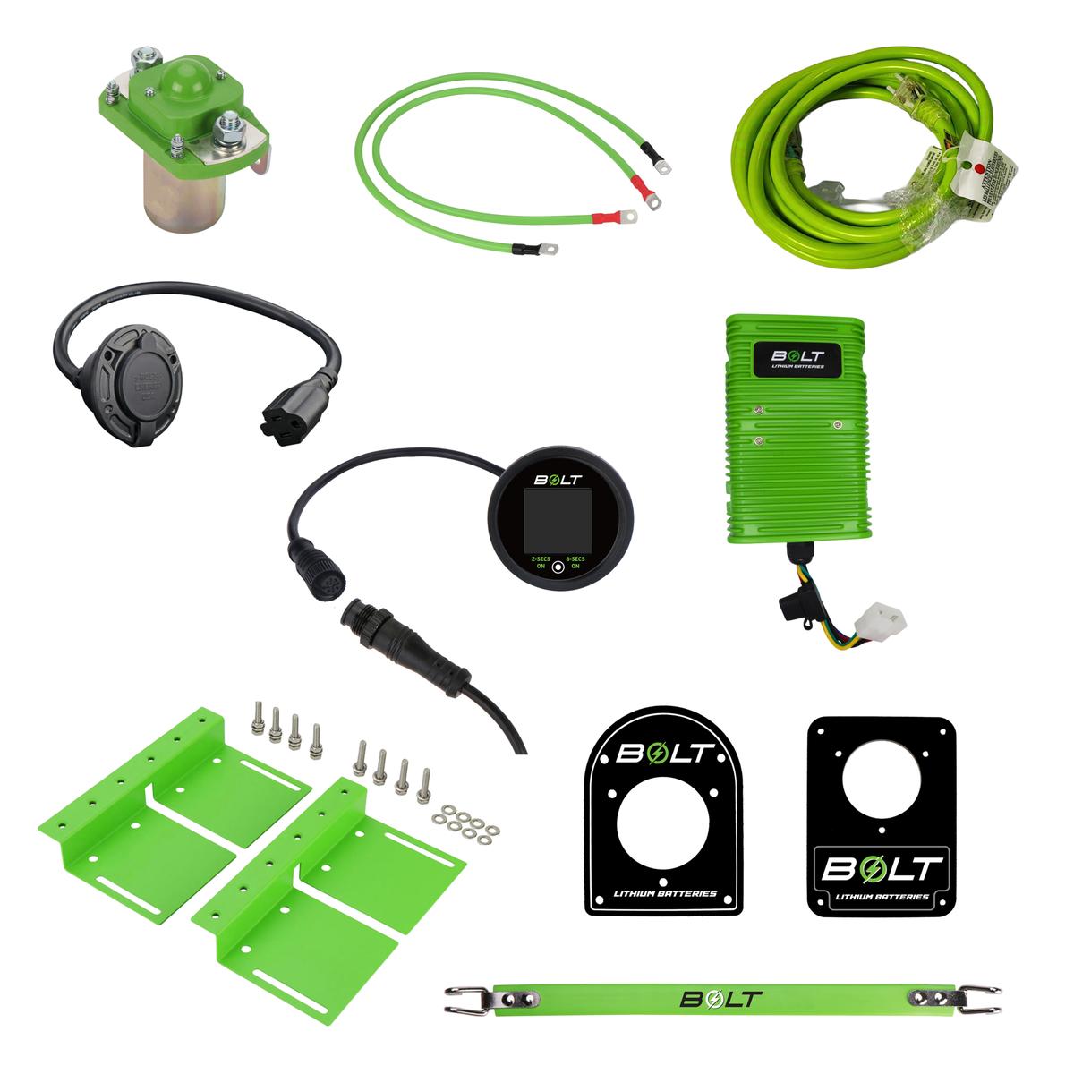 Bolt Energy 38V/51V Professional Install Kit with Universal Bracket