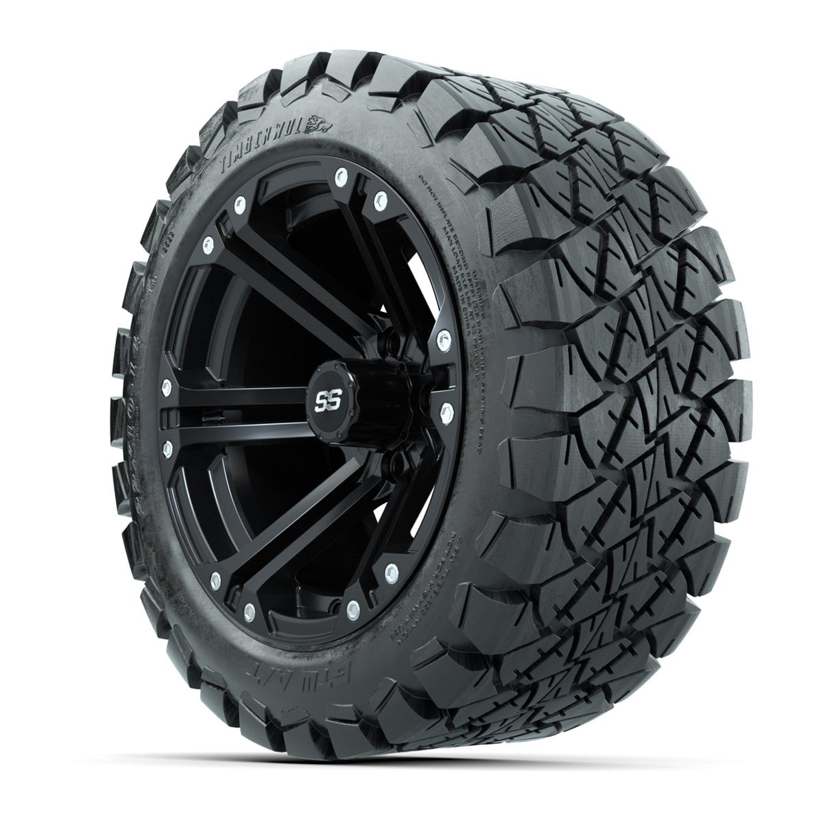 Set of (4) 14 in GTW Specter Wheels with 22x10-14 GTW Timberwolf All-Terrain Tires