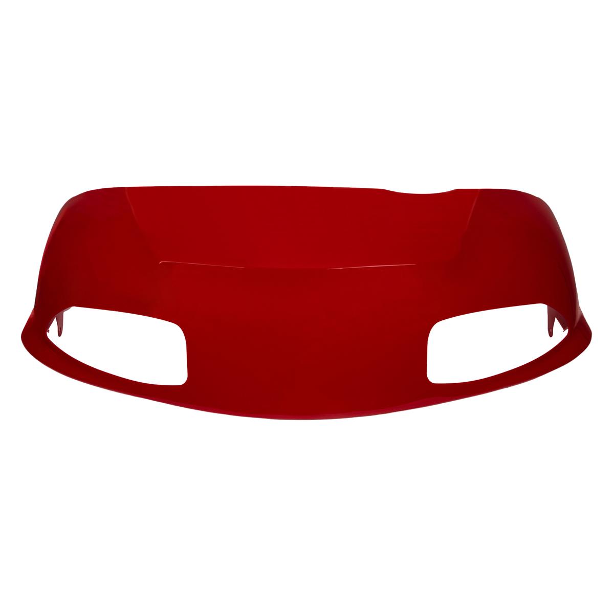 EZGO RXV Racer Red Metallic OEM-Style Front Cowl and Rear Body Kit (Years 2008-2023)