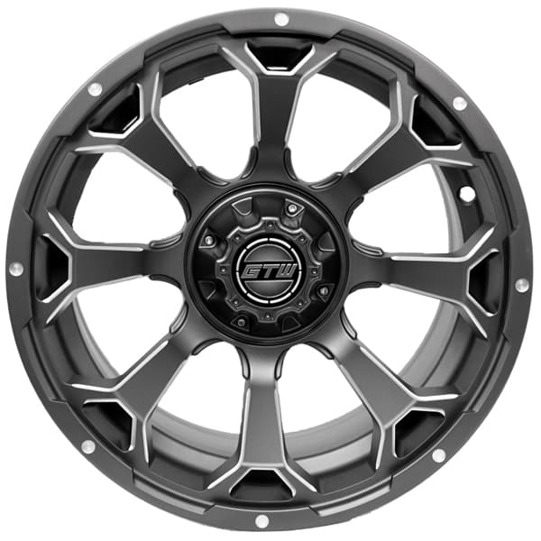 14x7 GTW® Raven Off-Road Matte Grey Wheel - Nivel Parts