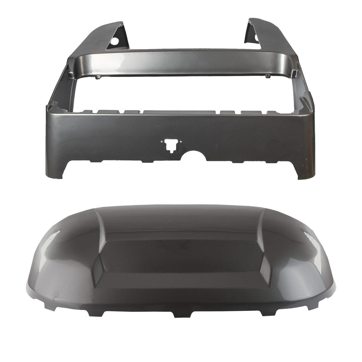 Nivel Club Car Precedent OEM Style Steel Gray Metallic Body Kit (Years 2004-Up)