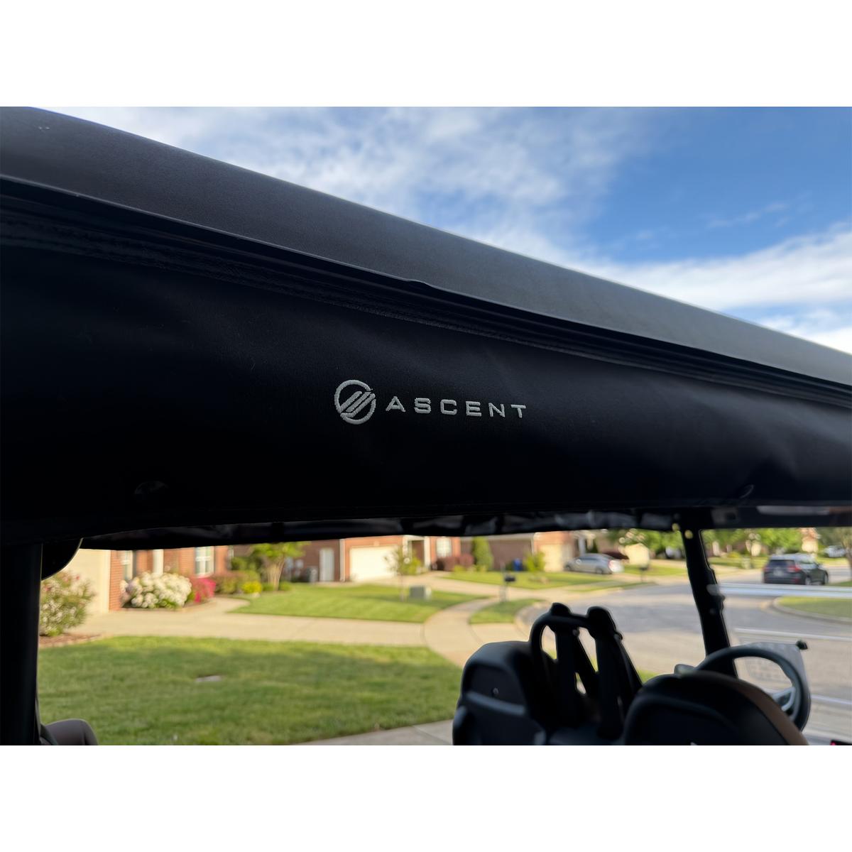 RedDot Black/Equate Cashmere Single Track Enclosure for MadJax&reg; Ascent with 4-Forward Facing Seats