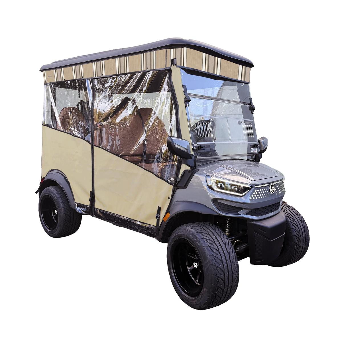 RedDot Linen/Emblem Beige Single Track Enclosure for MadJax&reg; Ascent with 4-Forward Facing Seats