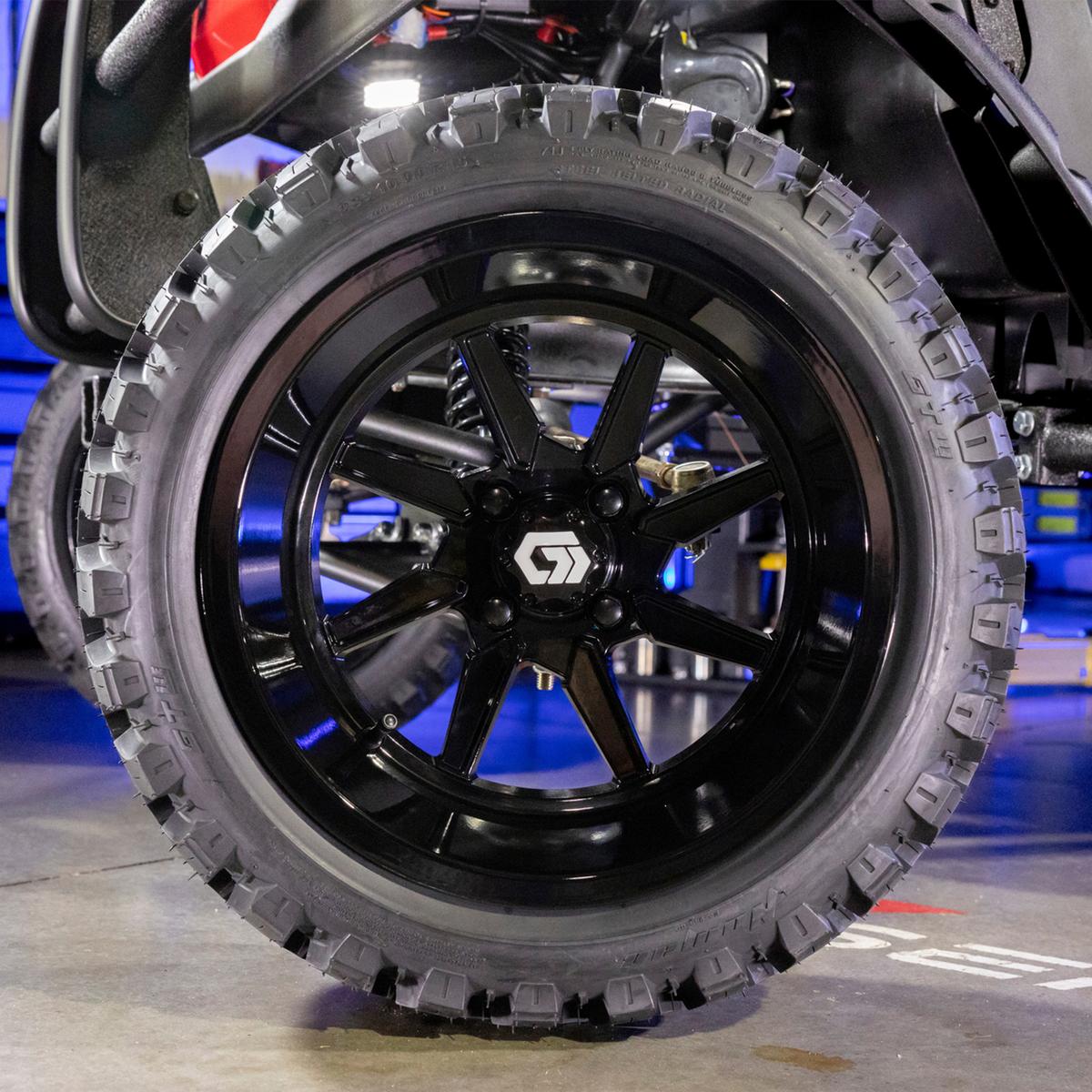 14&Prime; GTW&reg; Reaper Black/Machined Ultra-Wide Wheel