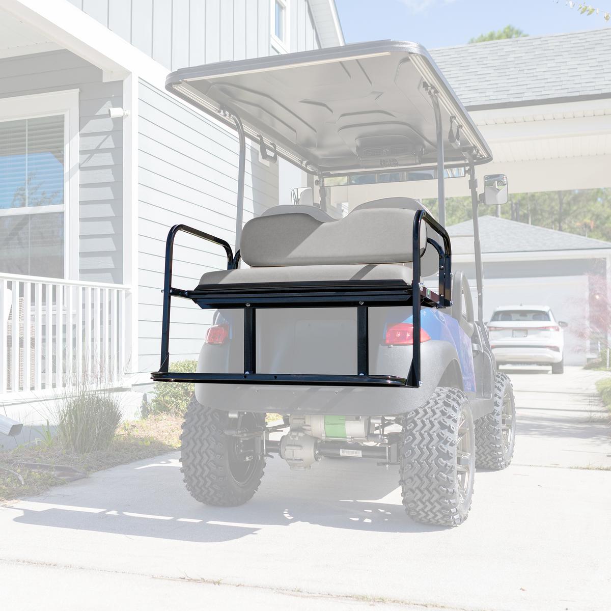 Buggies Unlimited Club Car Precedent, Tempo, &amp; Onward for Rear Flip Seat - Gray (Years 2004-Up)