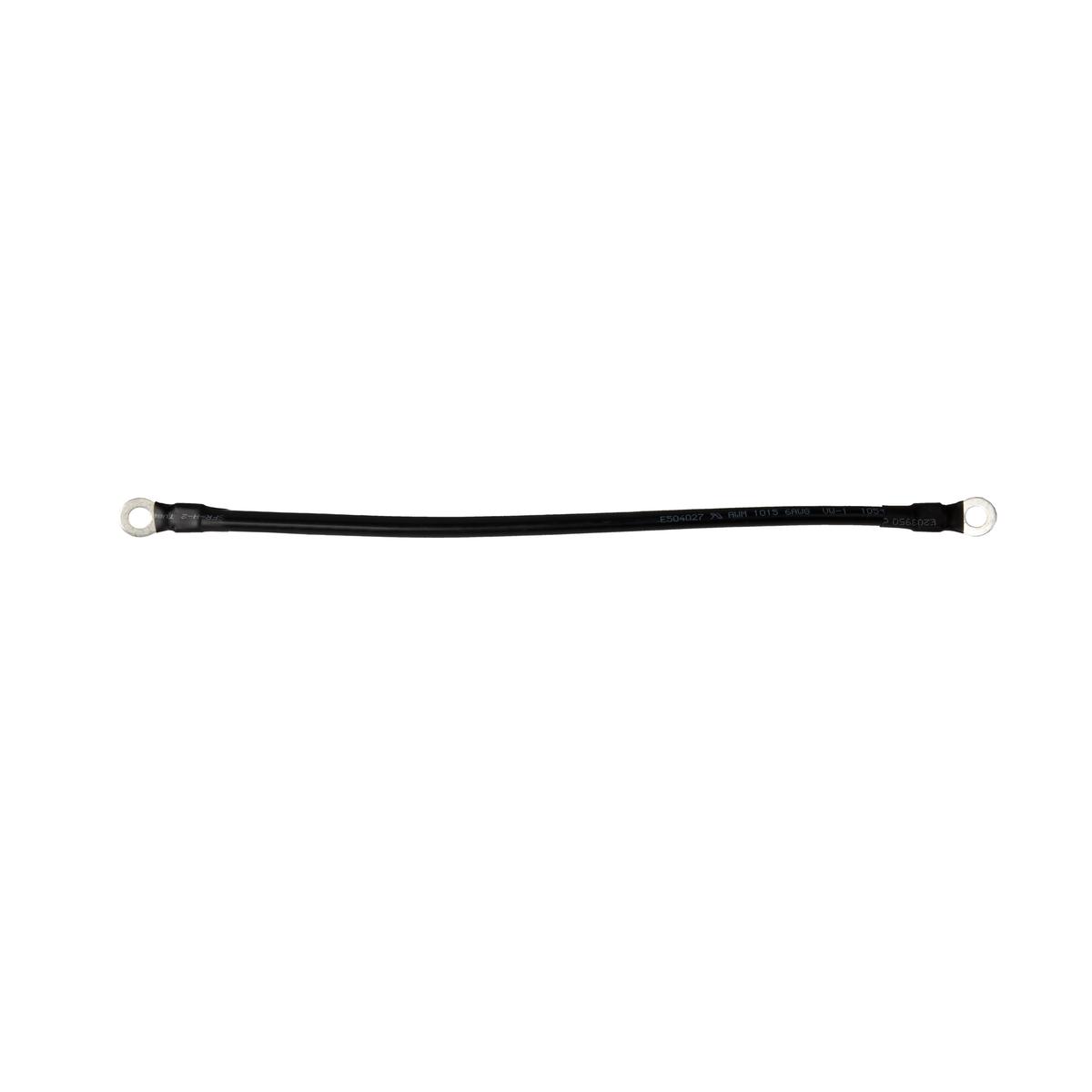 12 Inch 6-Gauge Black Battery Cable