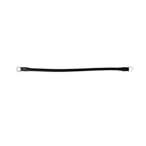 12 Inch 6-Gauge Black Battery Cable