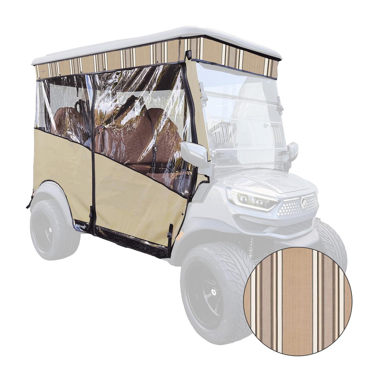 RedDot Linen/Emblem Beige Single Track Enclosure for MadJax&reg; Ascent with 4-Forward Facing Seats