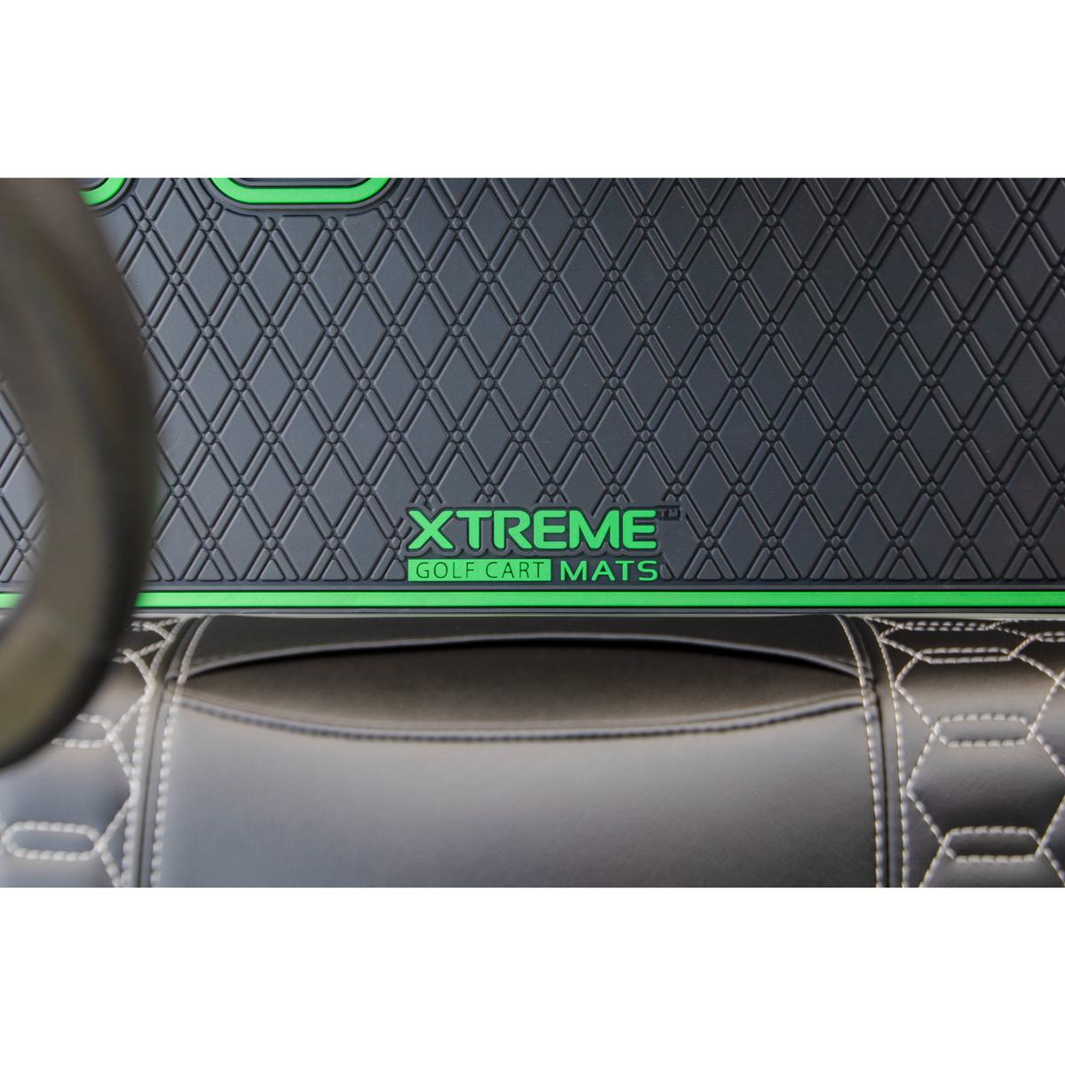 Xtreme Floor Mats for MadJax XSeries 2024-Up – Black/Lime Green