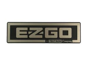 EZGO TXT Nameplate (Years 2008-Up)