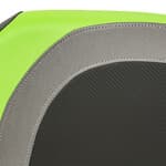 RedDot&reg; Blade Front Seat Covers for EZGO TXT/T48/RXV – Lime Green / Charcoal Gear / Black Carbon Fiber