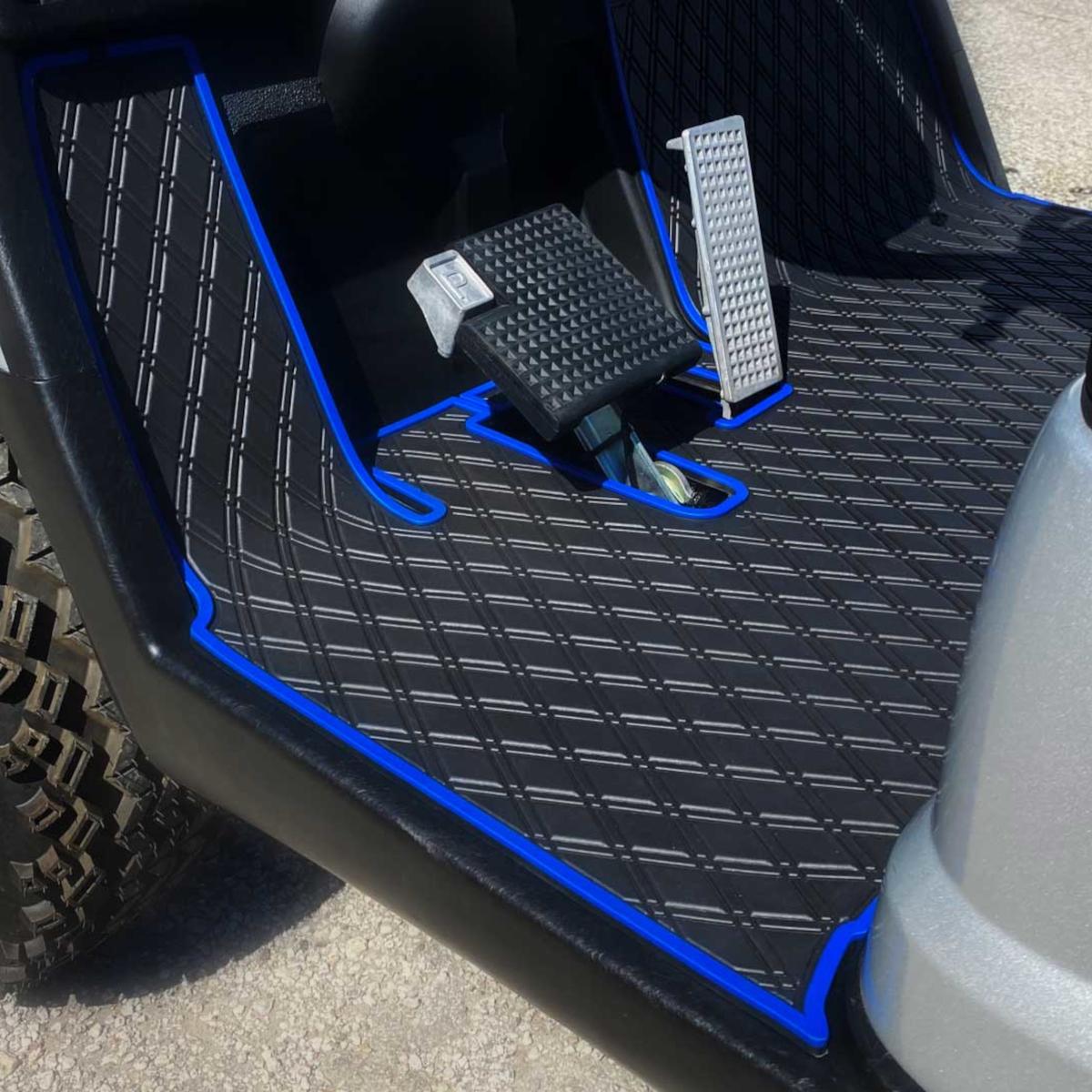 RIZINKART Golf Cart Floor Mat for Yamaha Drive2,Customize Non-Slip Full  Coverage Liner Replacement Fits to Yamaha Drive 2(2017-2023) & UMAX Rally  4x4