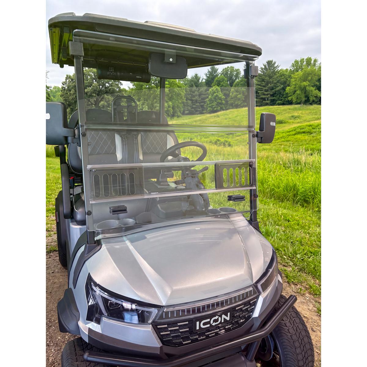 RedDot Tinted Vented Folding Windshield for ICON i40X and i60LX