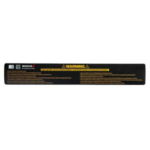 MadJax XSeries Storm Instrument Warning Decal