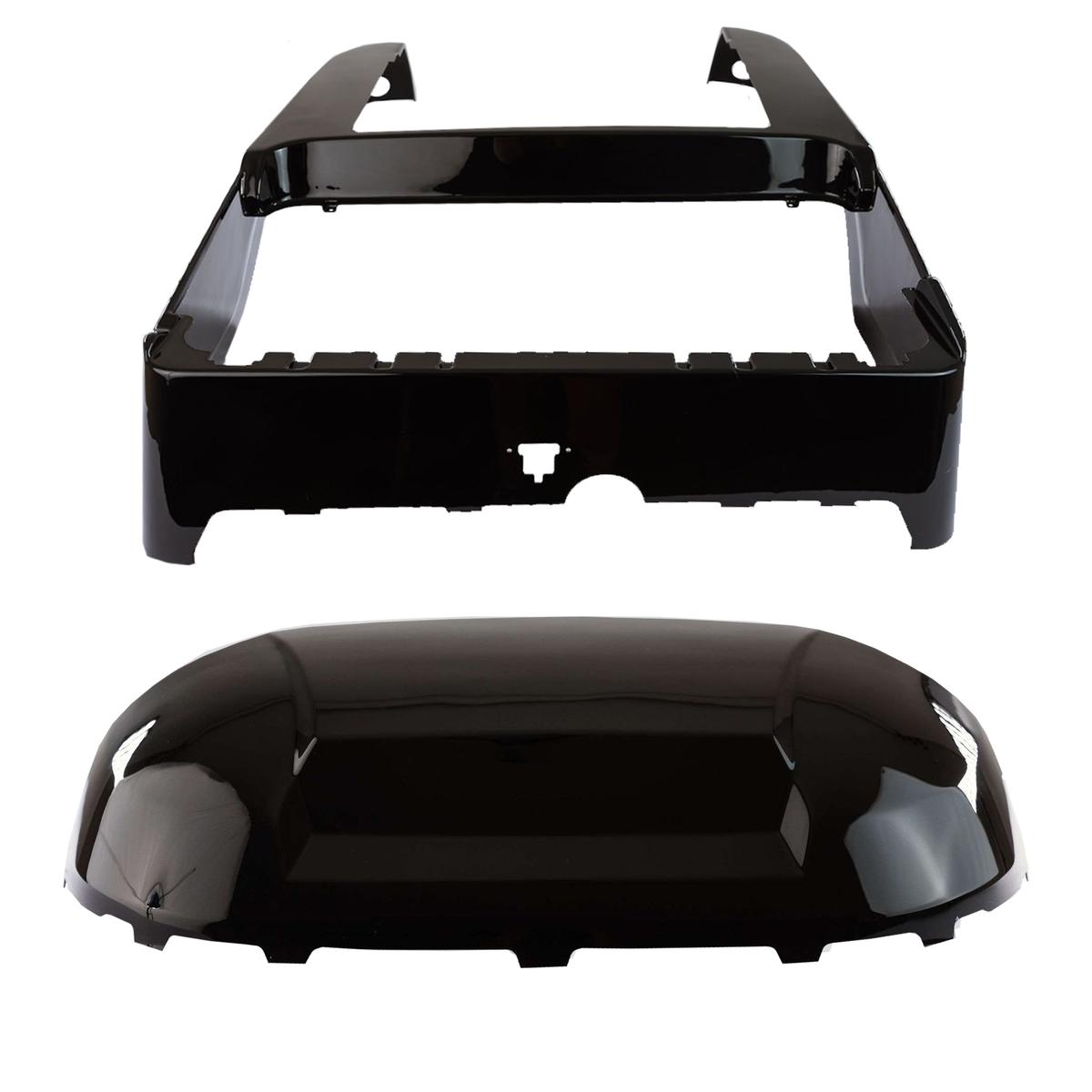 Nivel Club Car Precedent OEM Style Black Metallic Body Kit (Years 2004-Up)