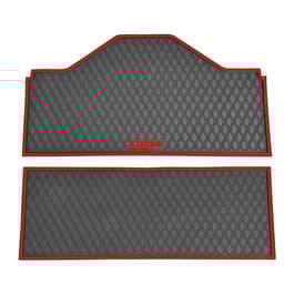 Xtreme Front & Middle Floor Mats for Evolution D5 Ranger & Maverick – Black/Red