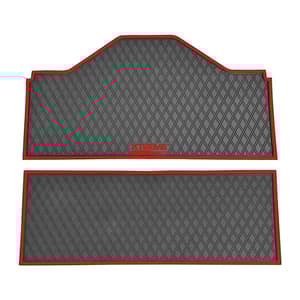 Xtreme Front & Middle Floor Mats for Evolution D5 Ranger & Maverick – Black/Red