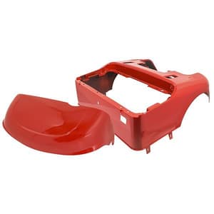E-Z-GO RXV OEM Metallic Flame Red Front & Rear Body Kit (Years 2008-2015)