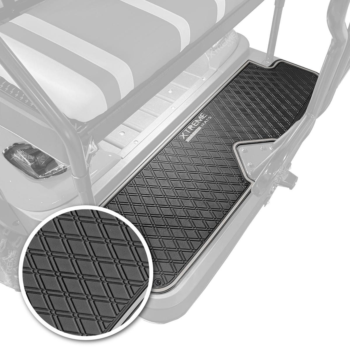 Xtreme Rear Floor Mat for ICON I40, i60 Rear Seats - Black/Gray