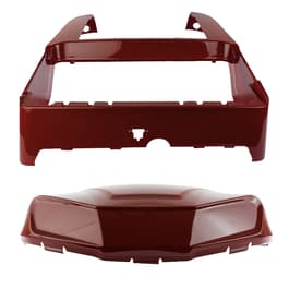 Nivel Club Car Tempo OEM Style Vintage Burgundy Metallic Body Kit (Years 2018-Up)