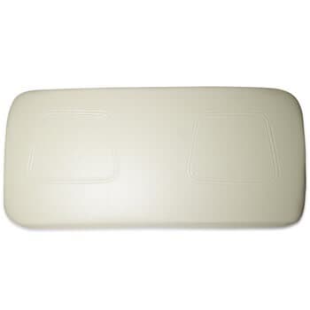 Club Car DS White Seat Bottom Cushion Assembly (Years 2000-Up)