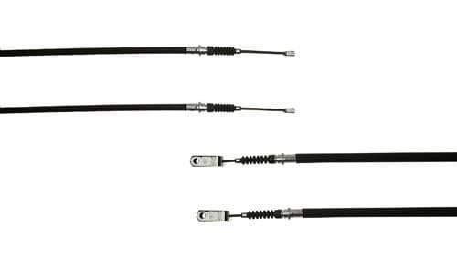 Club Car Transporter 4+6 Rear Brake Cable Kit (Years 2003-Up)