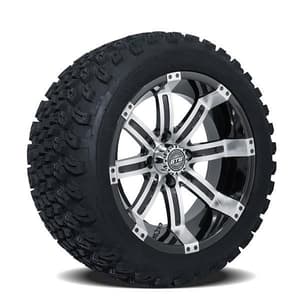 Set of (4) GTW&reg; 14 inch Tempest Wheels on A/T Tires