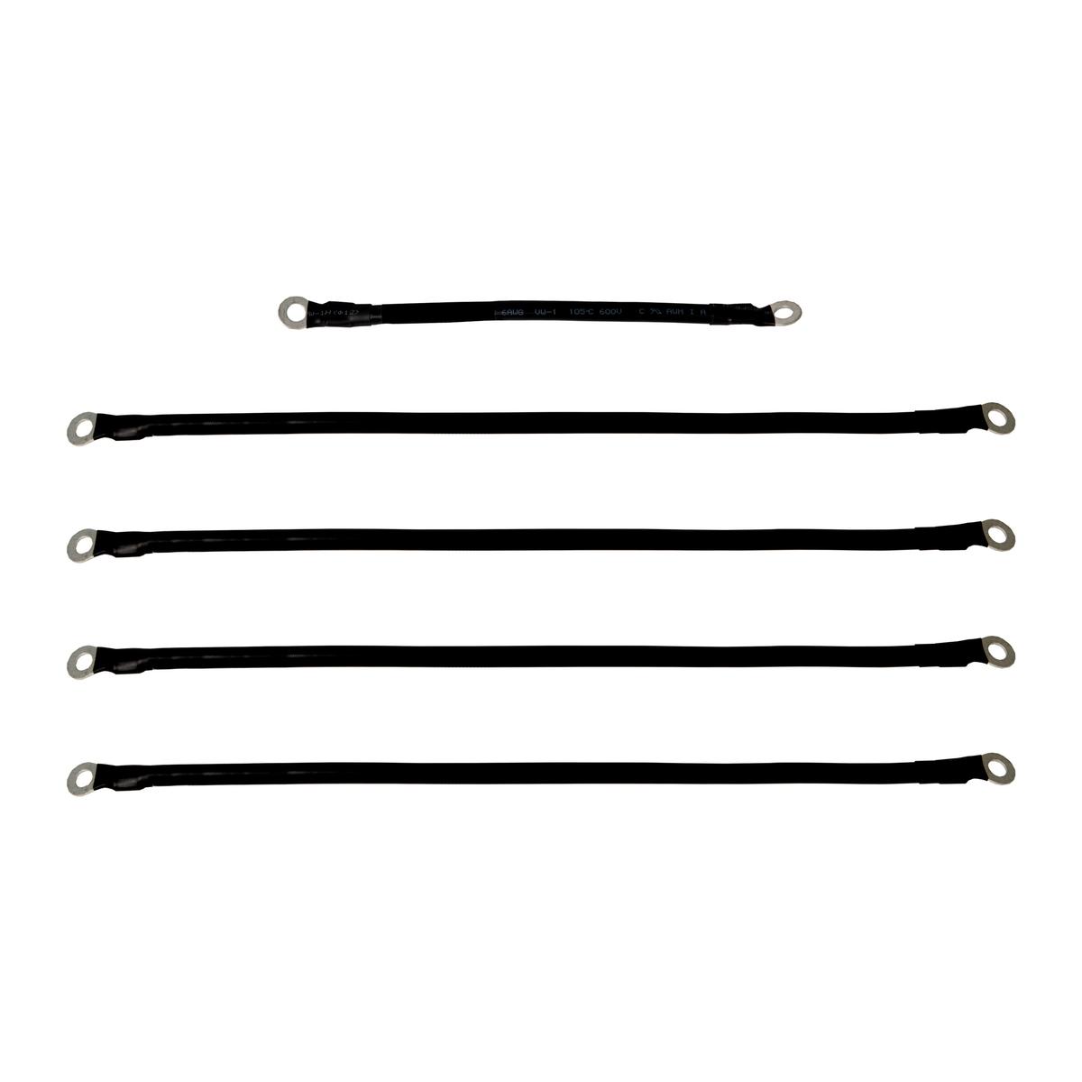 EZGO TXT 48V 6-Gauge Battery Cable Set (Years 2010-Up)