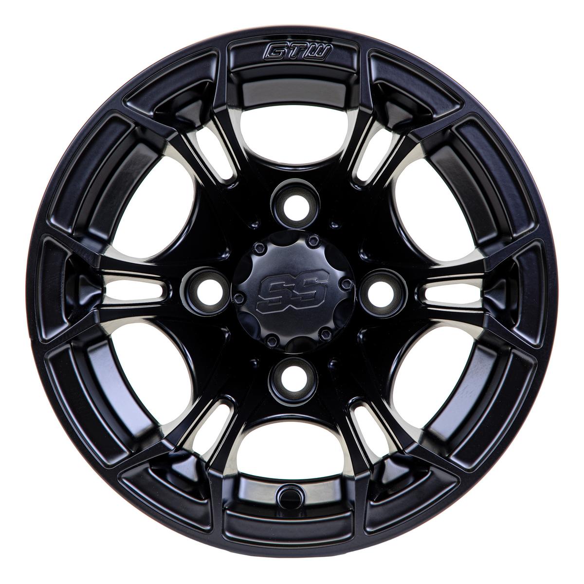 GTW Spyder Matte Black 10 Inch Wheel