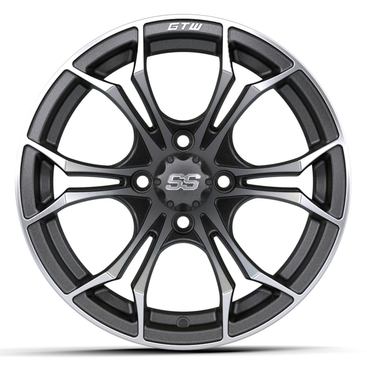 14&Prime; GTW&reg; Spyder Matte Grey Wheel