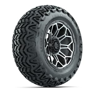 Set of (4) 14 in GTW Bravo Wheels with 23x10-14 GTW Predator All-Terrain Tires
