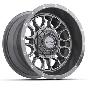 14” GTW Volt Gunmetal with Machined Accents Wheel