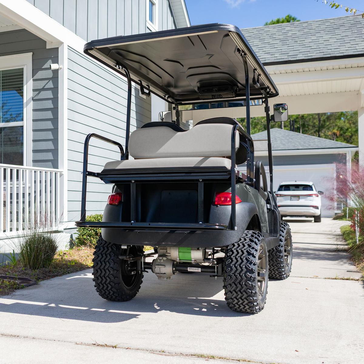 Buggies Unlimited Club Car Precedent, Tempo, &amp; Onward for Rear Flip Seat - Gray (Years 2004-Up)