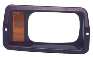 Passenger - Club Car Headlight Bezel W/ Yellow Signal (Years 1986-1992)