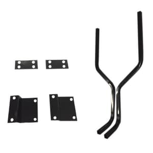 EZGO RXV Revised Mounting Brackets & Struts for Versa Triple Track Extended Tops with Genesis 250 Seat Kits