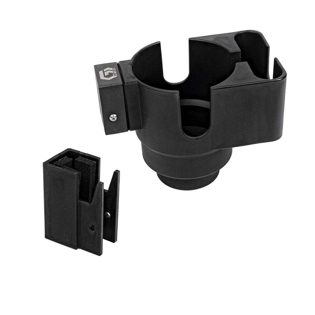GTW&reg; BaseClamp Mounting Clamp with Cup and Phone Holder (0.75 Inch)