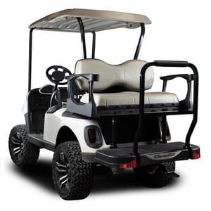 EZGO RXV MadJax&reg; Genesis 300 Rear Seat with Deluxe Oyster Seat Cushions (Years 2008-Up)