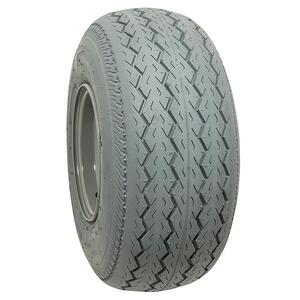 18.5x8.50-8 Grey Sawtooth Street Tire (No Lift Required)