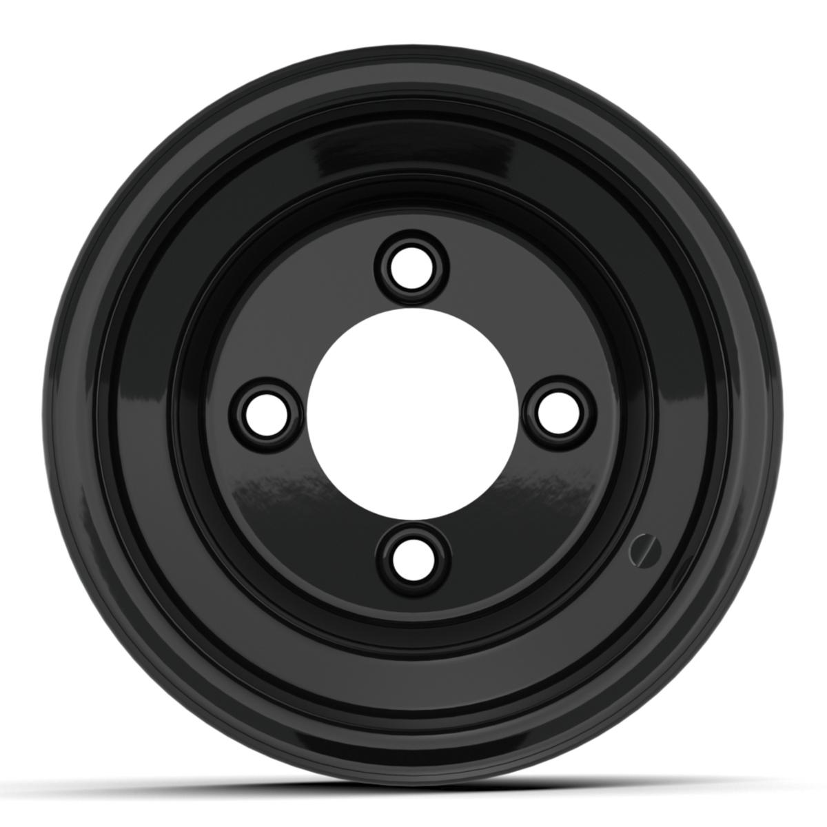 8&Prime; GTW Gloss Black Steel Wheel (Centered)