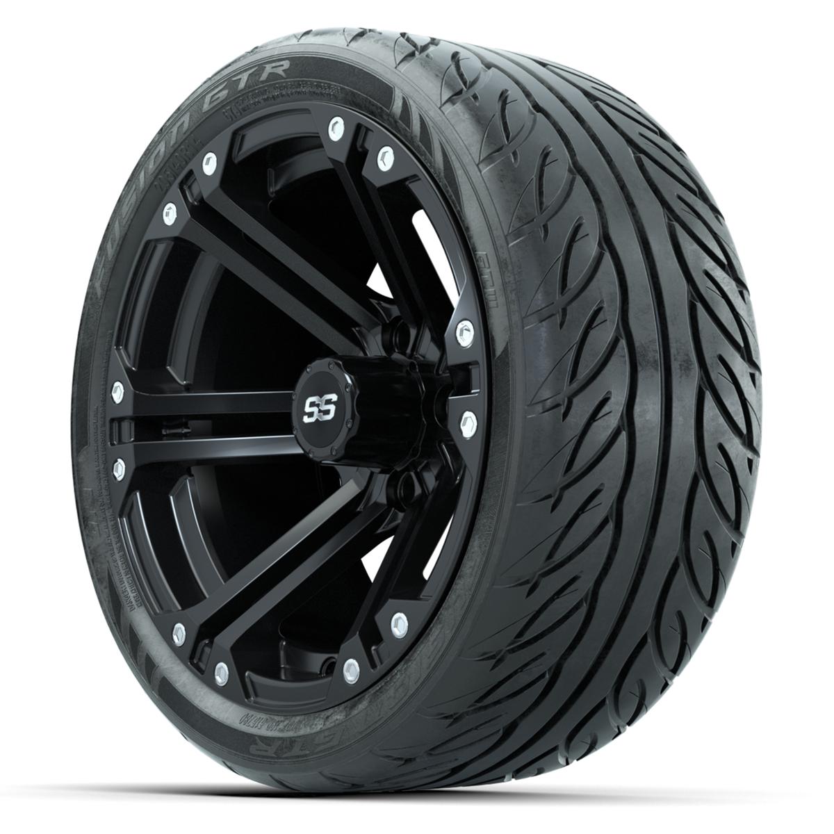 Set of (4) 14 in GTW Specter Wheels with 225/30-14 Mamba Street Tires