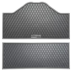 Xtreme Floor Mats for Epic E40FX - 2 Piece Black/Gray Set