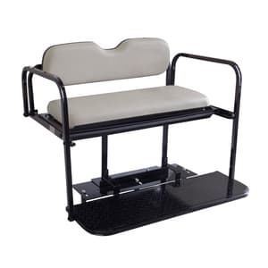 Buggies Unlimited Club Car Precedent, Tempo, &amp; Onward for Rear Flip Seat - Gray (Years 2004-Up)