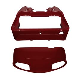 EZGO RXV Vintage Burgundy Metallic OEM-Style Front Cowl and Rear Body Kit (Years 2008-2023)