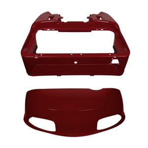 EZGO RXV Vintage Burgundy Metallic OEM-Style Front Cowl and Rear Body Kit (Years 2008-2023)