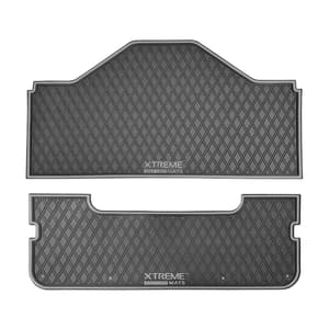Xtreme Front & Rear Floor Mats for Evolution D5 Ranger & Maverick – Black/Grey