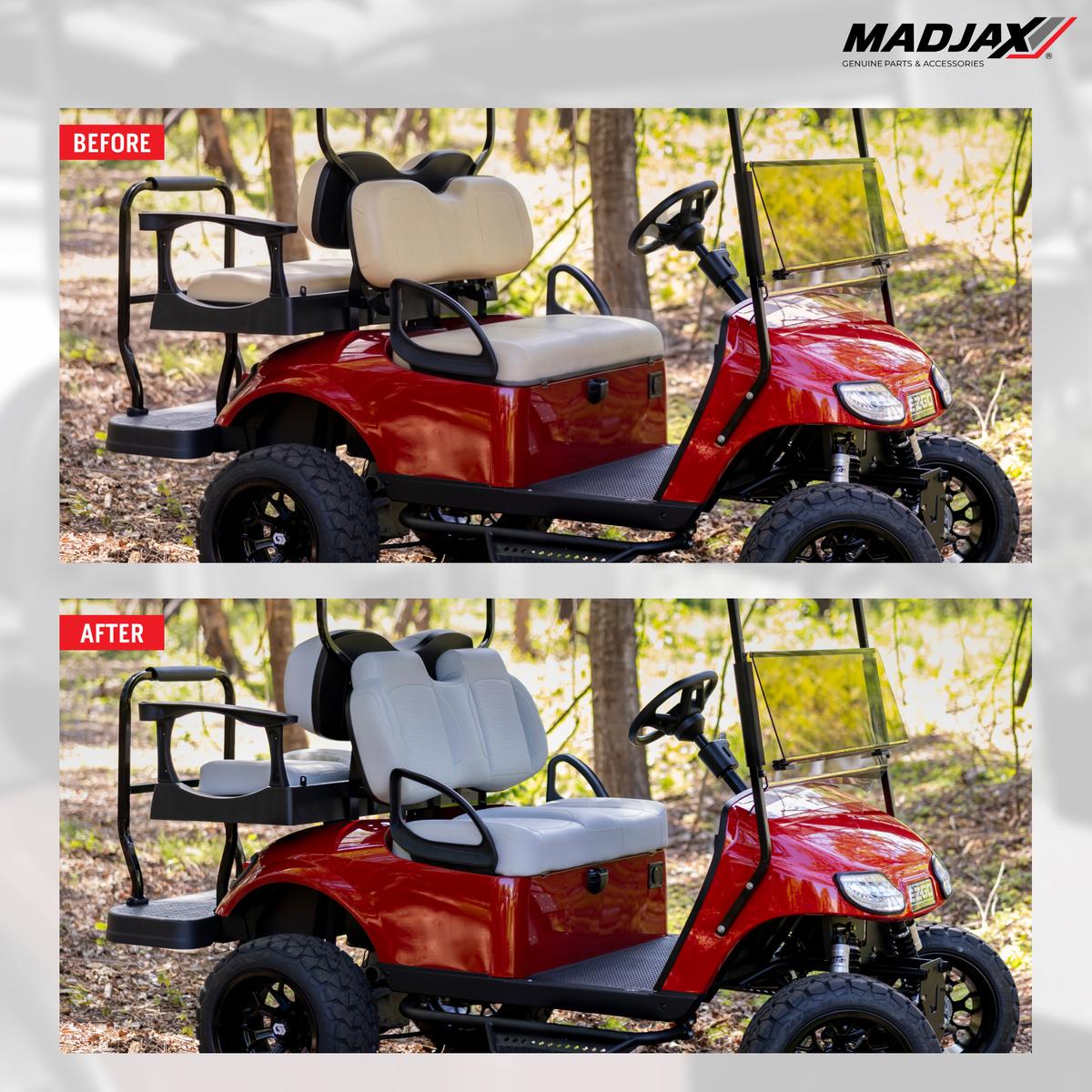 MadJax&reg; Club Car Precedent/Tempo/Onward Fog Gray Aspen Front Seat Cushions