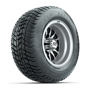 Set of (4) 10 in GTW Medusa Wheels with 205/50-10 Mamba Street Tires