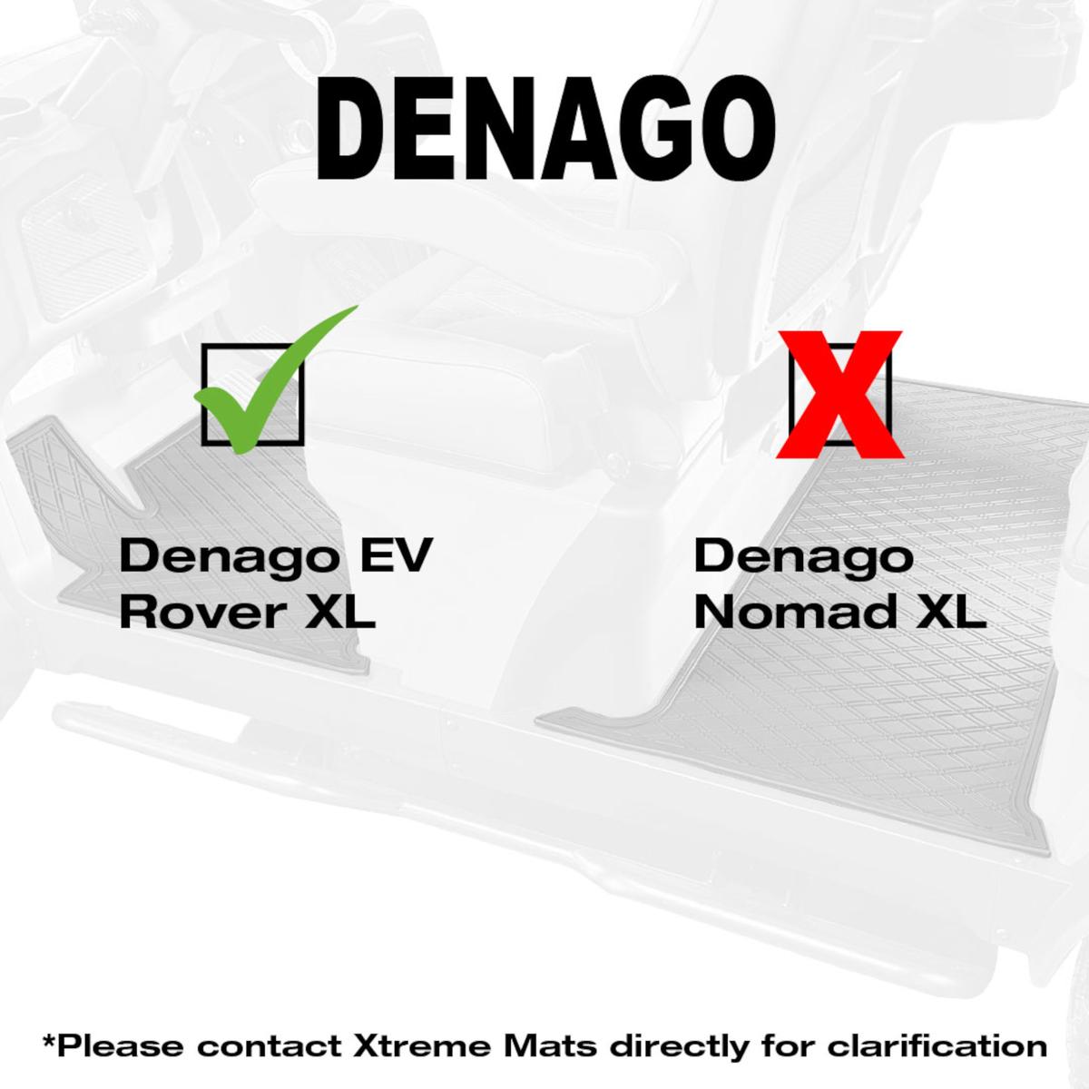 Xtreme Front Floor Mat for Denago Rover XL – All Black