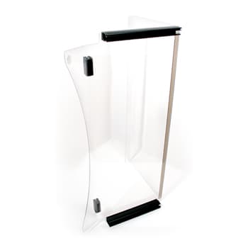 EZGO Express Series S6 / L6 Clear Impact Modified Folding Windshield (for Models with 3/4 Inch Struts)